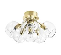 CO Bankeryd Tage ceiling lamp brass-clear glass