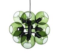 CO Bankeryd Tage pendant black- green glass
