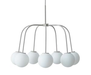 CO Bankeryd Waterfall ceiling lamp Beige-opalglass