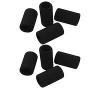 Co Cartridge Grip Sleeve for Bike, Sponge Wraparound Anti-slip | Frost Protection, Comfort Grip, Reduces Accidental Drops, Black Finish, Daily Use on Co2 Canisters