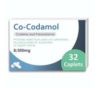 Co-codamol 8/500mg - 32 Caplets