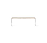 Co Dining Table 240x100 Chrome/ Laminate Cream