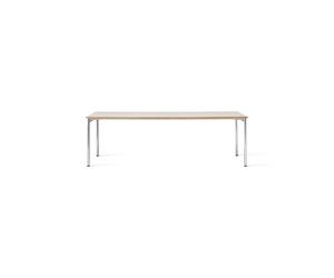 Co Dining Table 240x100 Chrome/ Laminate Cream