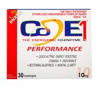 Co - E1, The Energizing Co-Enzyme, Performance, 10 mg, 30 Lozenges