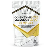 Co Enzyme Cellular XR Complex | 60 Vegan Capsules | Energy & Cellular Support Formula | Advanced Co-Enzyme Blend with CoQ10, ALCAR & NAD+ Precursor | Mental Focus & Heart Health | by NutriVolv