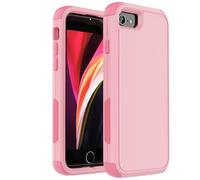 Co-Goldguard for iPhone SE Case 2020/2022 (2nd/3rd gen), iPhone 7/8 Case, [Shockproof] [10 FT Military Dropproof] Non-Slip Heavy Duty Full Body Phone Case Cover for Apple iPhone SE, 4.7 inch (Pink)