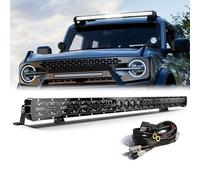 CO LIGHT 42 Inch (1.1 m) LED Lightbar, Double Design Car LED Bar for Off-Road, Trucks, Ships, Pickup, [180W 36000LM 12V 24V IP68]
