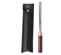 Co-link 3 in 1 Guitar Fret Crowning Dressing File with Wood Handle Narrow/Medium/Wide 3 Edges Guitar Repairing Fret File Luthier Tool