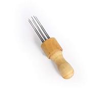 Co-link DIY Felt Stitch Punch Tool with Solid wood handle Felting more efficient (Felt Stitch Punch Tool with Solid wood handle)