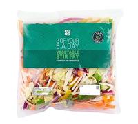 Co-op Mixed Vegetable Bag 320g - Frozen Peas, Carrots, Sweetcorn & Green Beans, Healthy Convenient Veg Mix for Quick Meals & Sides