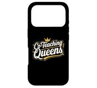Co Teaching Queens T Shirt Perfect for Educators Case for iPhone 17 Pro