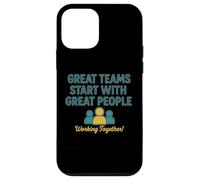 Co-Worker Appreciation Teamwork People Working Together Case for iPhone 12 mini