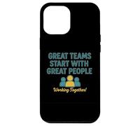 Co-Worker Appreciation Teamwork People Working Together Case for iPhone 12 Pro Max