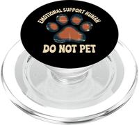 Co-Worker Dog Quotes Emotional Support Human Do Not Pet PopSockets PopGrip for MagSafe
