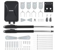 CO-Z Automatic Dual Swing Gate Opener 600kg, Electric Gate Opener for Doors up to 5.5 m or 300kg per Wing, Driveway Home Garden Swing Gate Opening System for Double Gates Kit with Remote Control
