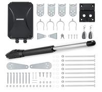CO-Z Automatic Swing Gate Opener Kit, Electric Gate Opener for Doors up to 400 kg 6 m, Driveway Home Garden Gate Opening System for Swing Gates, Gate Complete Kit with Remote Controls & Release Keys