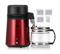 CO-Z Water Distiller, Stainless Steel Distilling Pure Machine for Home Countertop, 4L Distilled Making Machine, Purifier to Make Clean Water for Home