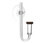 CO2 Atomizer Diffuser, Acrylic Nano CO2 Reactor Diffuser with Suction Cup for Aquarium Planted Fish Tank