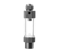 CO2 Bubble Counter, Bubble Counter Test Valve, CO2 Aluminium Alloy Aquarium Diffuser, Check the Valve Aquarium, Diffuser Regulator, Air Pump Accessories for Effective Growing of Plants