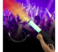 CO2 Cannon Nightclub Carbon Dioxide Gas Column Gun, Bar RGB Party Led DJ Stage Co2 Jet Machine Effect Fogger Smoke Gun Shoot Distance 6-8M