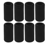 Co2 Cartridge Insulator Cover Sponge Sleeve 8pcs 2 Inch X 1.1 Inch | Black Anti-slip Texture, Wraparound Foam Design, Shock Absorption and Vibration Reduction, Easy Install