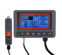 CO2 Controller Carbon Dioxide Controller CO2 Meter Monitor Day and Night Relay Function, NDIR CO2 Sensor for Green House, Grow Rooms, Factory, Home, Office