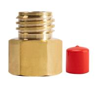 CO2 Cylinder Adapter for Quooker Cube for TR21-4 Converted Yellow Red