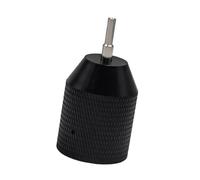 CO2 Cylinder Adapter Soda Bottle Refill Quick Connector Black Thread B | Sturdy metal and rubber easy install connects sparkling water machine refills CO2 tank home or commercial use