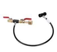 CO2 Cylinder Refill Adapter Soda Maker Accessories with Hose CGA320 for Filling Tank(W21.8-14 36inch)