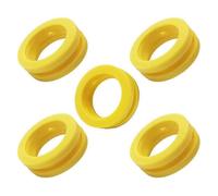 CO2 Cylinder Seals Replacement Gaskets for Sodastream DUO Terra/ART Soda Machines - 5-Pack Silicone O-Rings Yellow