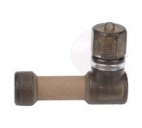 CO2 Diffuser, Small Carbon Dioxide Diffuser CO2 Atomizer with Locking Connectors for Aquarium Fish Tank Planted Tank CO2 Injection System (S)