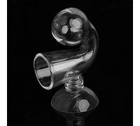 CO2 Drop Glass Checker Aquarium Carbon Dioxide Monitor CO2 Heater Light with Suction Cup for Plantation Aquarium Thermometer Gravel Decorative Filter Tank Filter Light
