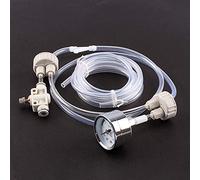 CO2 Generator Kit Long CO2 Tubing Professional Pressure Gauge Easy Installation for Aquarists