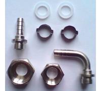 CO2 hose nozzle set, 8 pieces - 7mm