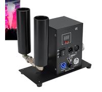 CO2 Jet Stage Effect Machine, Professional CO2 Jet Machine, 250W Double Pipe Smoke Jet, 180° Swing, for Club, Wedding Party, Ideal Stage Effect Equipment for Commercial and Event