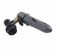 CO2 Keg Charger, Glass - Reinforced Nylon, Pocket - Sized Brass Valve - Durable Construction, Easy Trigger Control, Ideal for Home Brewers Using Cornelius Kegs (Type 2)