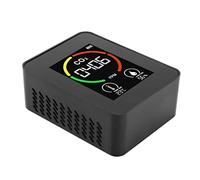 CO2 Meter, Air Monitor 400-5000ppm Auto Alarm Easy Reading High Accuracy for Office