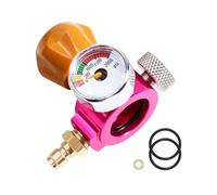 CO2 Quick Adapter Soda Exchange Carbonator with Pressure Gauge for Soda Machine Soda Co2 Cylinder Adaptor Connect