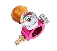 CO2 Refill Adapter, Quick Connect Adapter for Duo Terra Art Sodastream Cylinder CO2 Adapter on 425g Bottle with 2000psi Pressure Gauge for Sodastream Quick Inflatable Adapter