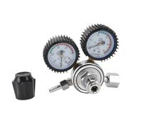 CO2 Regulators, Gauges Gas Welding Regulator, CO2 Pressure Adjuster, for Tires, HVAC, Plumbing or Non Freezing Carbon Dioxide Application