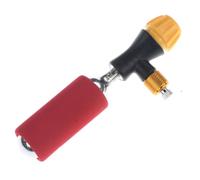 CO2 Tyre Inflator Kit with 2 x 16g Canisters - Motorcycle, Bicycle & Scooter Emergency Tyre Inflation Kit - CO2 Valve Adaptor Included