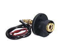 CO2 Welding Torch Conversion Kit for MIG Welder with Brass Flange Base Central Connector Adapter Panel Socket Equipment