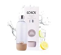 CO2 YOU 1 x Bubbla Carbonating Bottles (1 L - Ivory White) - Reusable Replacement Set for Soda Maker & Sparkling Water Machines - Premium Finish - Confirm Compatible Models Below