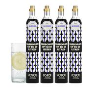 CO2 YOU 60L CO2 Cylinders 4 Pack for Quooker CUBE Sparkling Water Taps | Four direct-fit CO2 refill cylinders for the Quooker CUBE. No adaptors needed. Best value, with 60 litres per cylinder
