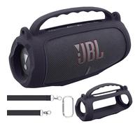 co2CREA Case Silicone for JBL Charge 5 WiFi and Portable Bluetooth Speaker, Portable Ultra-light Protective Sleeve with Carabiner and Shoulder Strap