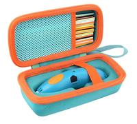 co2CREA Empty Travel Hard Case for 3Doodler Start+ Essentials 3D Pen Set,Storage Organizer Holder for Printing Filament Refill and USB Charger.(Case only, Pen Set not Included)