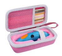 co2CREA Empty Travel Hard Case for 3Doodler Start+ Essentials 3D Pen Set,Storage Organizer Holder for Printing Filament Refill and USB Charger