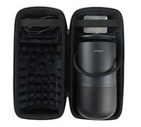 co2CREA for Bose Portable Smart Speaker Hard Travel Carrying Case fits Bose Portable Home Speaker Charging Cradle,Black Case Only