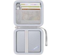 co2CREA Hard Carrying Case for instax Link Wide 2 Instant Photo Printer | Shockproof Protective Storage Bag for Fujifilm Smartphone Printer with lightweight Hand Strap for Outdoor Travel