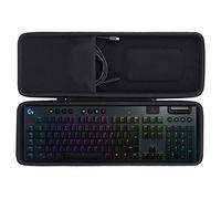 co2CREA Hard Carrying Case for Logitech G915 LIGHTSPEED Gaming Keyboard | Protective EVA Storage Carrying Case with Hand Strap, Fits Bluetooth Keyboard and Mouse Combo, Case Only